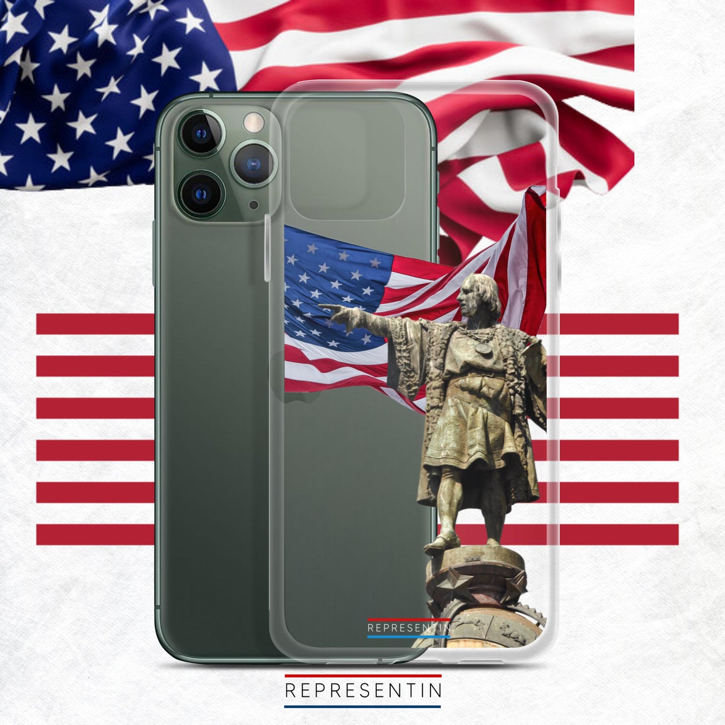 Columbus Heritage - Clear Case for iPhone®