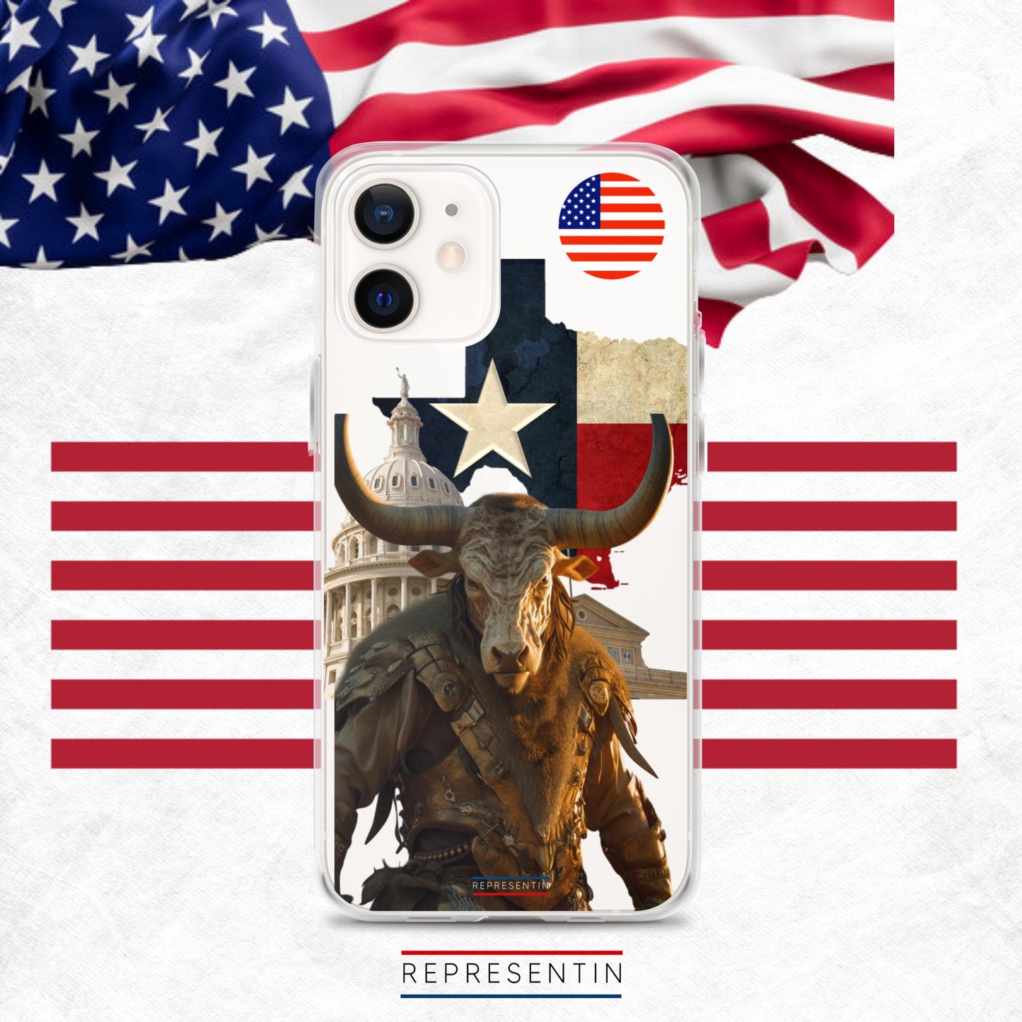 Longhorn Defender: Texas Pride Clear Case for iPhone®