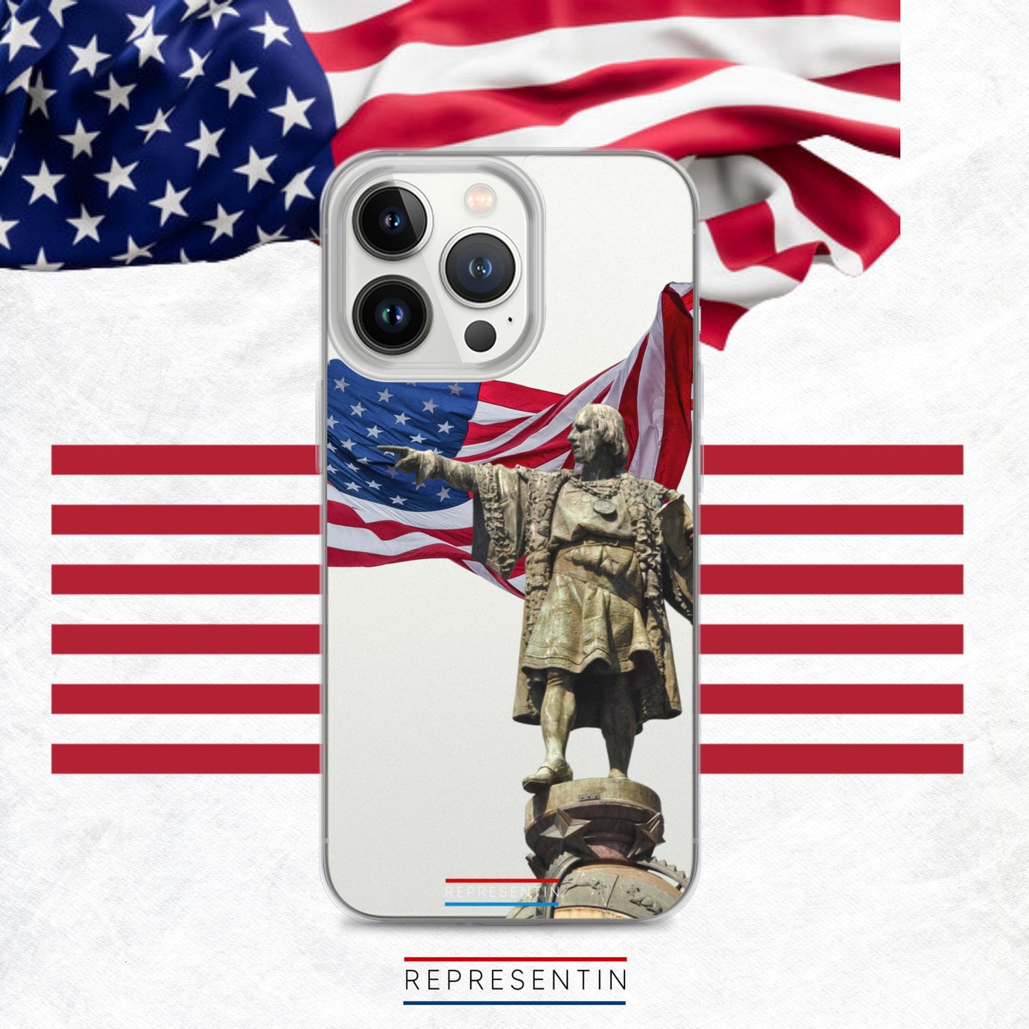 Columbus Heritage - Clear Case for iPhone®