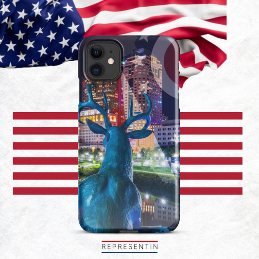 Ohio Splendor: Scioto Lounge Deer - Snap case for iPhone®
