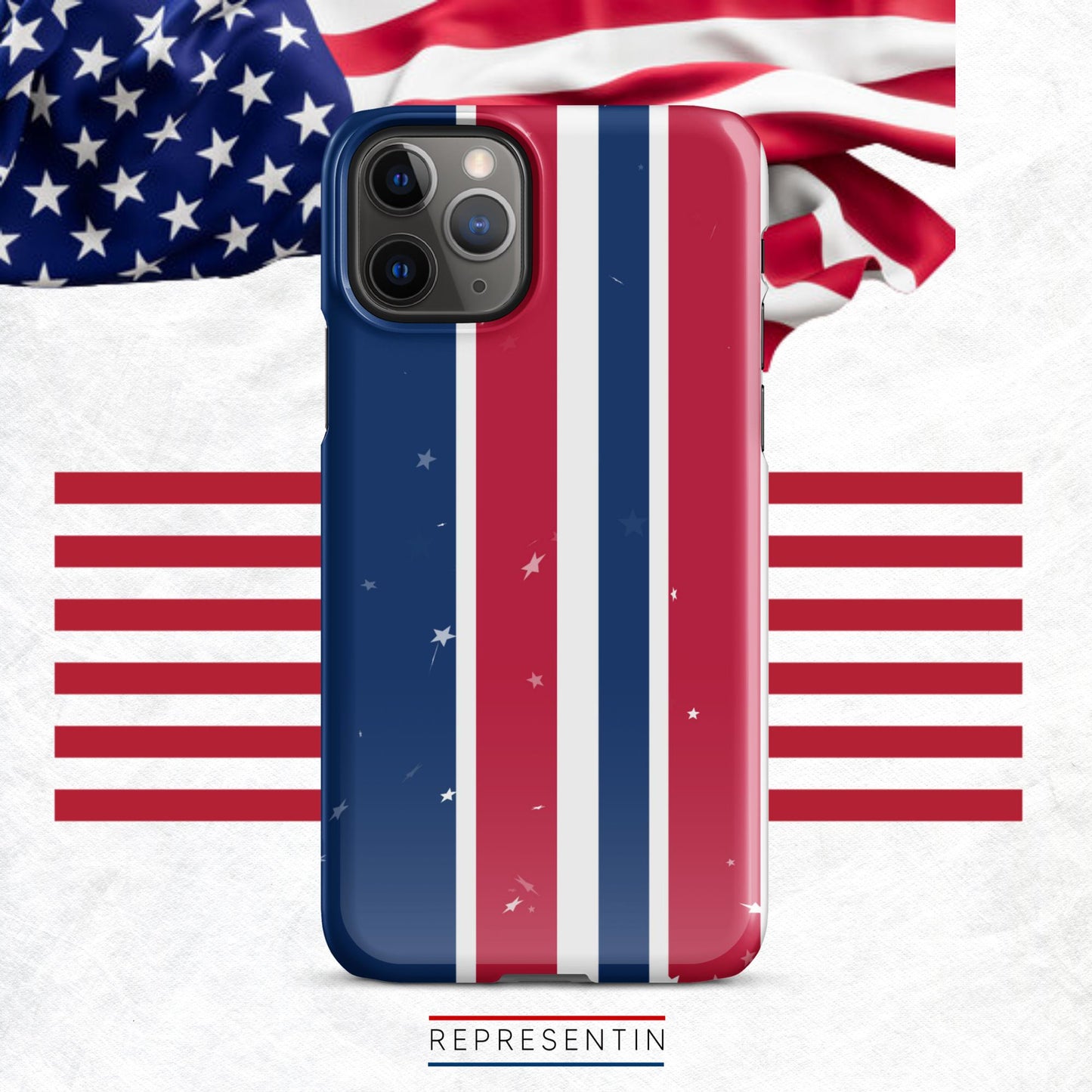 Patriot Canvas - Snap case for iPhone®