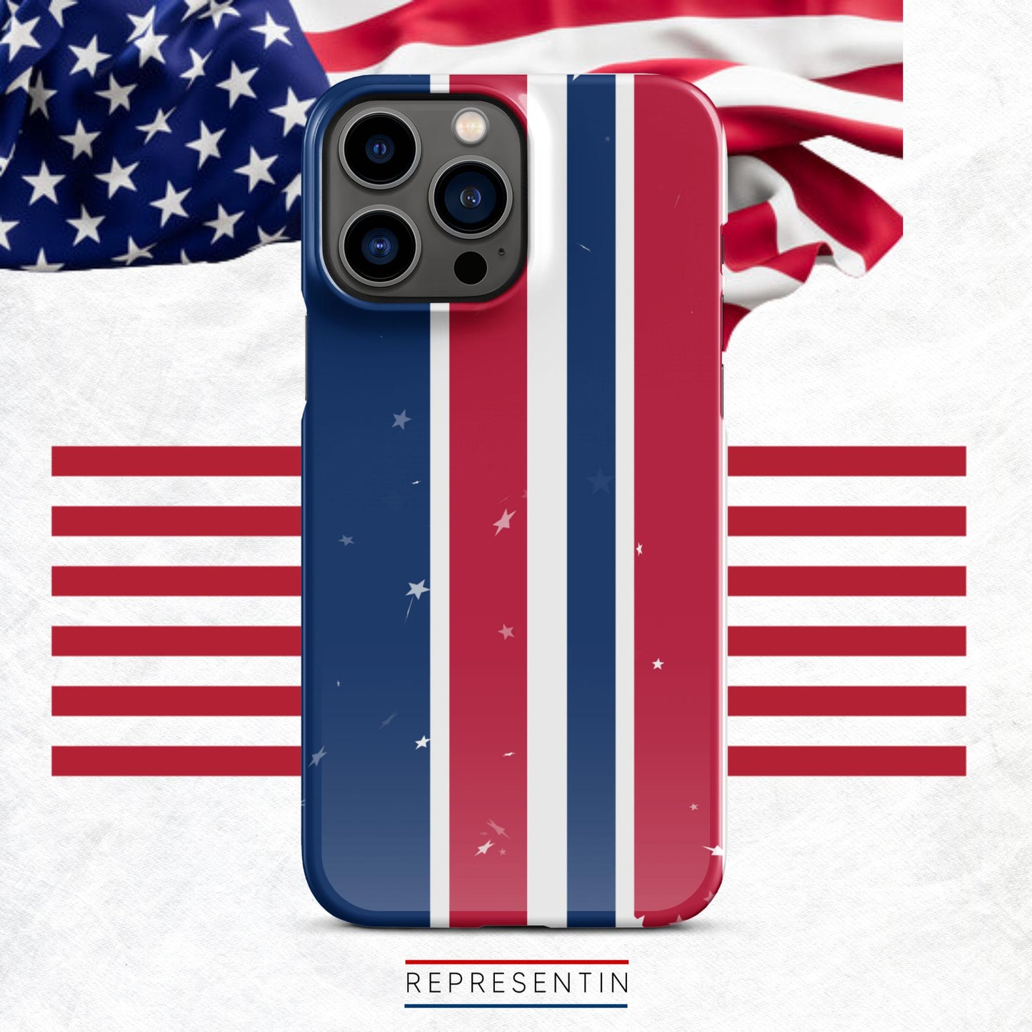 Patriot Canvas - Snap case for iPhone®