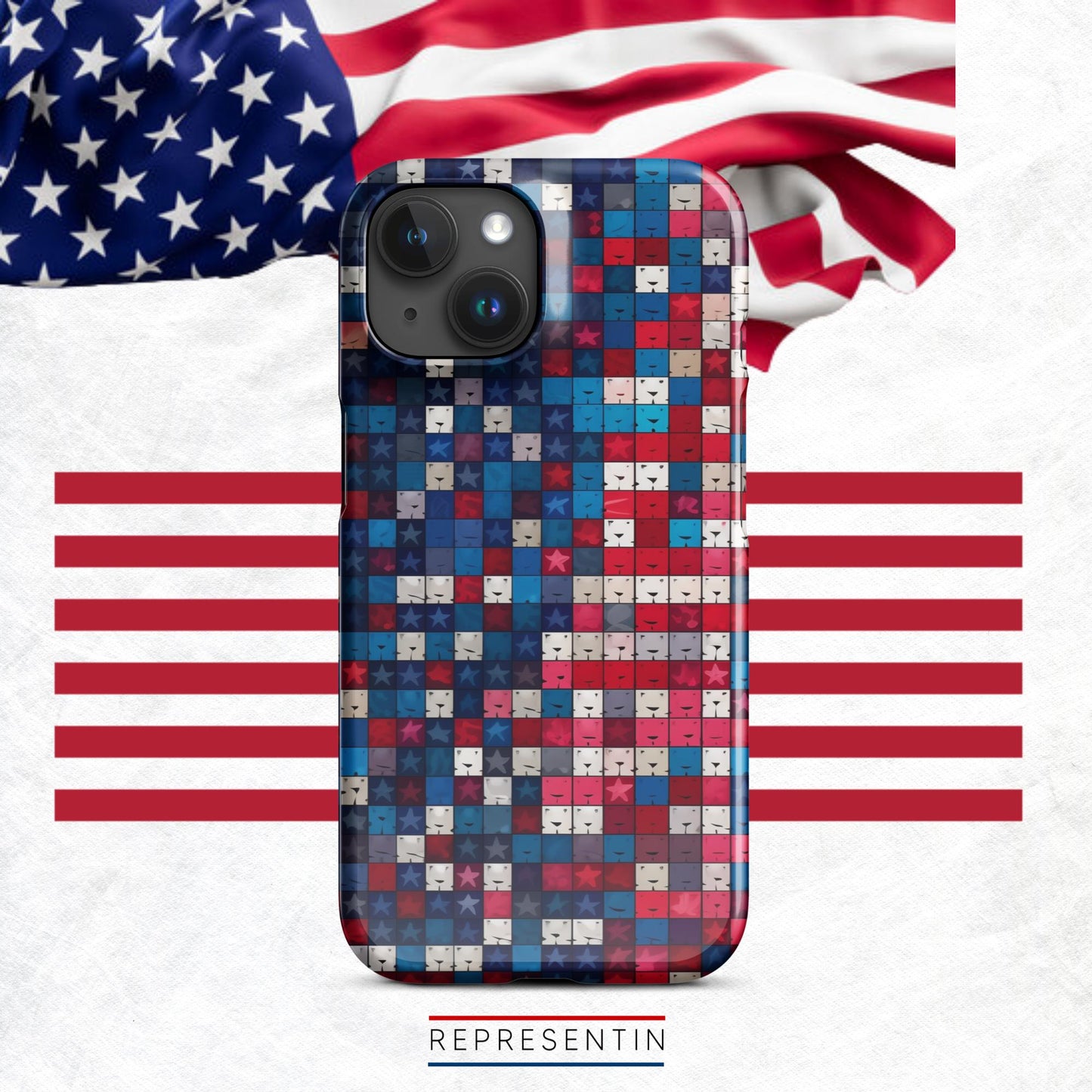 Star-Spangled - Snap case for iPhone®